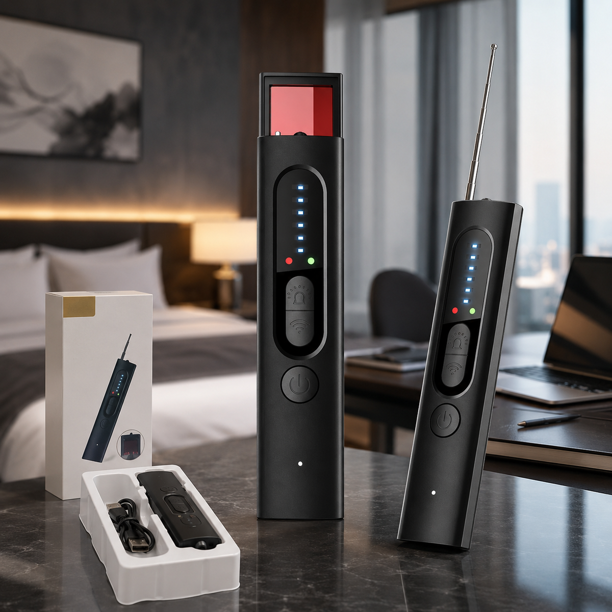 Hidden Camera Detector | RF Signal, GPS Tracker & Bug Detector for Privacy Protection