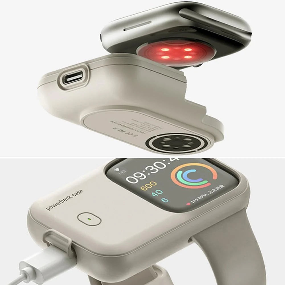 Smart Watch Power Bank | Portable Magnetic Wireless Charger for Apple & Android Smartwatches