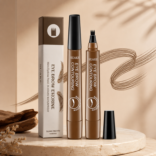 Micro Eyebrow Pencil | Ultra Fine Precision Brow Pencil for Natural-Looking, Waterproof & Long-Lasting Eyebrows