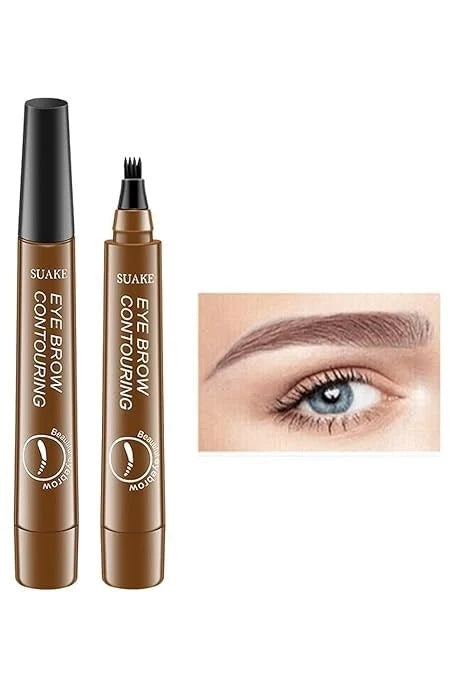 Micro Eyebrow Pencil | Ultra Fine Precision Brow Pencil for Natural-Looking, Waterproof & Long-Lasting Eyebrows