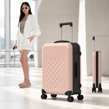 Foldable Travel Suitcase | Expandable Rolling Luggage with Wheels for Travel & Storage