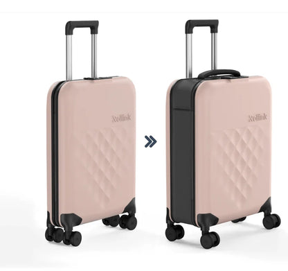 Foldable Travel Suitcase | Expandable Rolling Luggage with Wheels for Travel & Storage