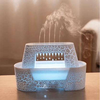 Raindrop Aroma Humidifier | LED Rain Cloud Essential Oil Diffuser & Cool Mist Air Humidifier