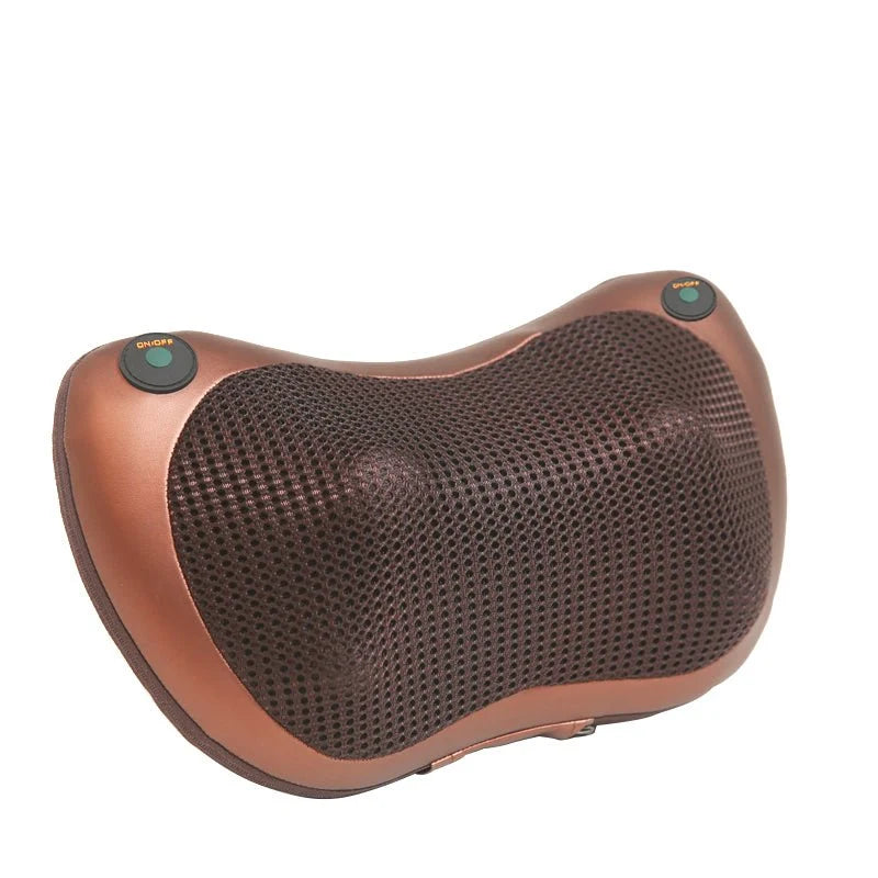 Electric Neck and Body Massage Pillow | Heated Shiatsu Deep Tissue Massager for Neck, Shoulders, Back & Legs