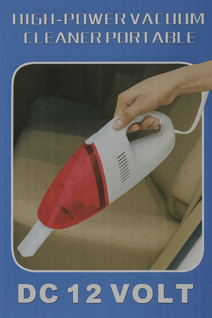 Portable Car Vacuum Cleaner | High Power Cordless Mini Handheld Vacuum for Car, Home & Office