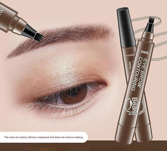 Micro Eyebrow Pencil | Ultra Fine Precision Brow Pencil for Natural-Looking, Waterproof & Long-Lasting Eyebrows
