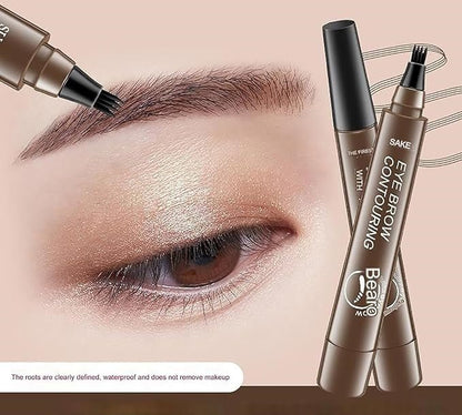 Micro Eyebrow Pencil | Ultra Fine Precision Brow Pencil for Natural-Looking, Waterproof & Long-Lasting Eyebrows