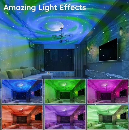 Galaxy Light Lamp | LED Star Projector Night Light with Aurora & Nebula Effects