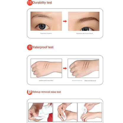 Micro Eyebrow Pencil | Ultra Fine Precision Brow Pencil for Natural-Looking, Waterproof & Long-Lasting Eyebrows