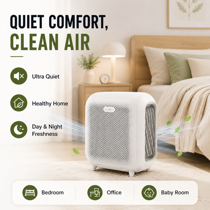 Air Purifier BM-50 | Portable  Air Cleaner for Home, Office & Bedroom