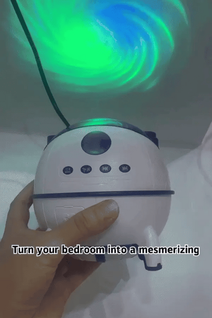 Galaxy Light Lamp | LED Star Projector Night Light with Aurora & Nebula Effects