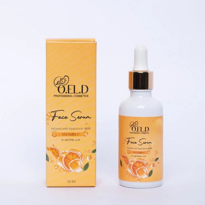 O.E.L.D Professional Cosmetics Vitamin C Face Serum | Brightening Anti-Aging Serum for Dark Spots, Uneven Skin Tone & Hydration