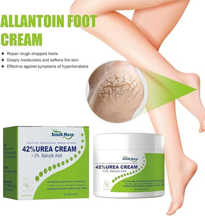 South Moon 42% Urea Cream | Intensive Foot & Body Moisturizer for Dry, Cracked Heels, Hands & Rough Skin