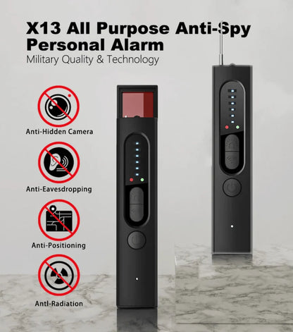 Hidden Camera Detector | RF Signal, GPS Tracker & Bug Detector for Privacy Protection