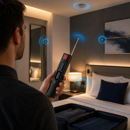 Hidden Camera Detector | RF Signal, GPS Tracker & Bug Detector for Privacy Protection