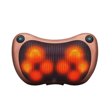 Electric Neck and Body Massage Pillow | Heated Shiatsu Deep Tissue Massager for Neck, Shoulders, Back & Legs