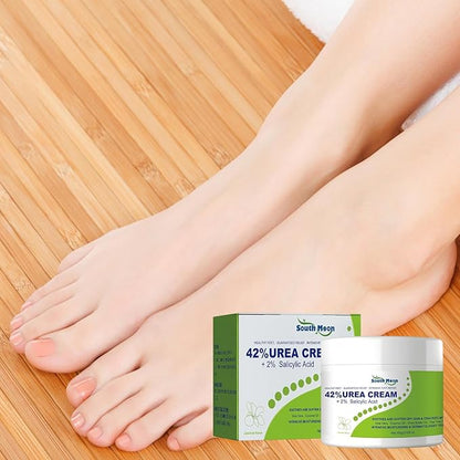 South Moon 42% Urea Cream | Intensive Foot & Body Moisturizer for Dry, Cracked Heels, Hands & Rough Skin