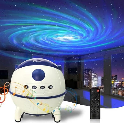 Galaxy Light Lamp | LED Star Projector Night Light with Aurora & Nebula Effects