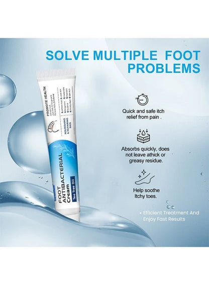 Sumifun Foot Anti-Bacterial Cream | Antifungal Foot Cream for Athlete's Foot, Itching, Odor & Dry Cracked Feet