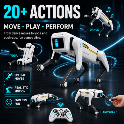Smart Dog Multifunctional Toy | Interactive Automatic Pet Toy for Training, Chewing & Mental Stimulation