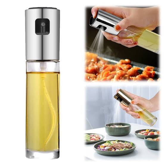 Oil Spray Bottle | Refillable Olive Oil Sprayer for Cooking, BBQ, Air Fryer & Salad
