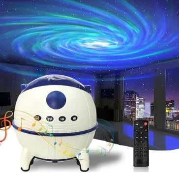Galaxy Light Lamp | LED Star Projector Night Light with Aurora & Nebula Effects