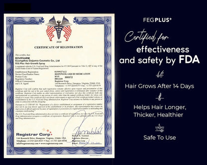 FEG PLUS - Hair Growth Spray